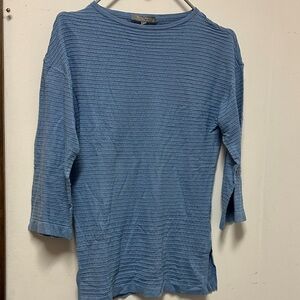 Neiman Marcus Blue Cashmere blend